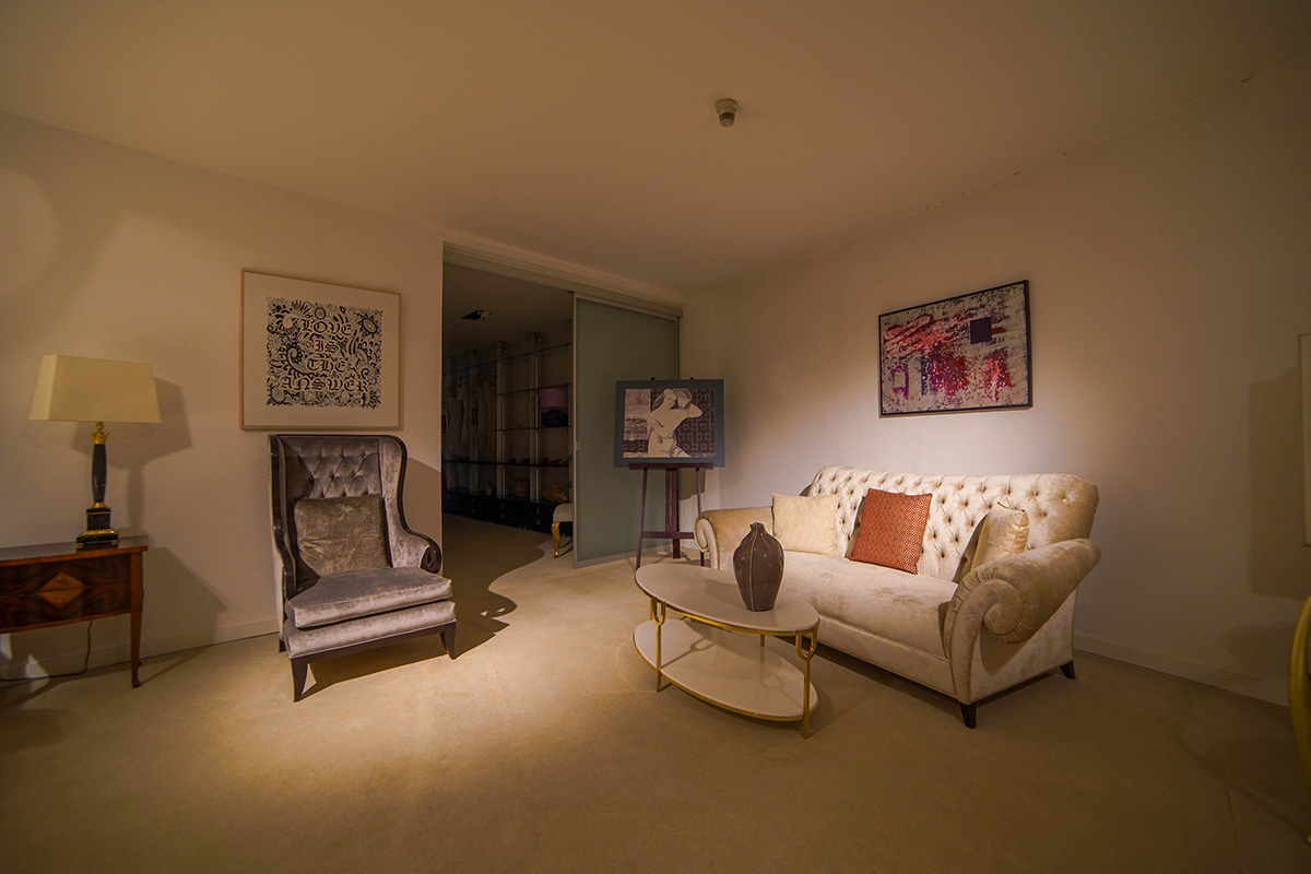 Dormitor cu design nautic și accente maritime